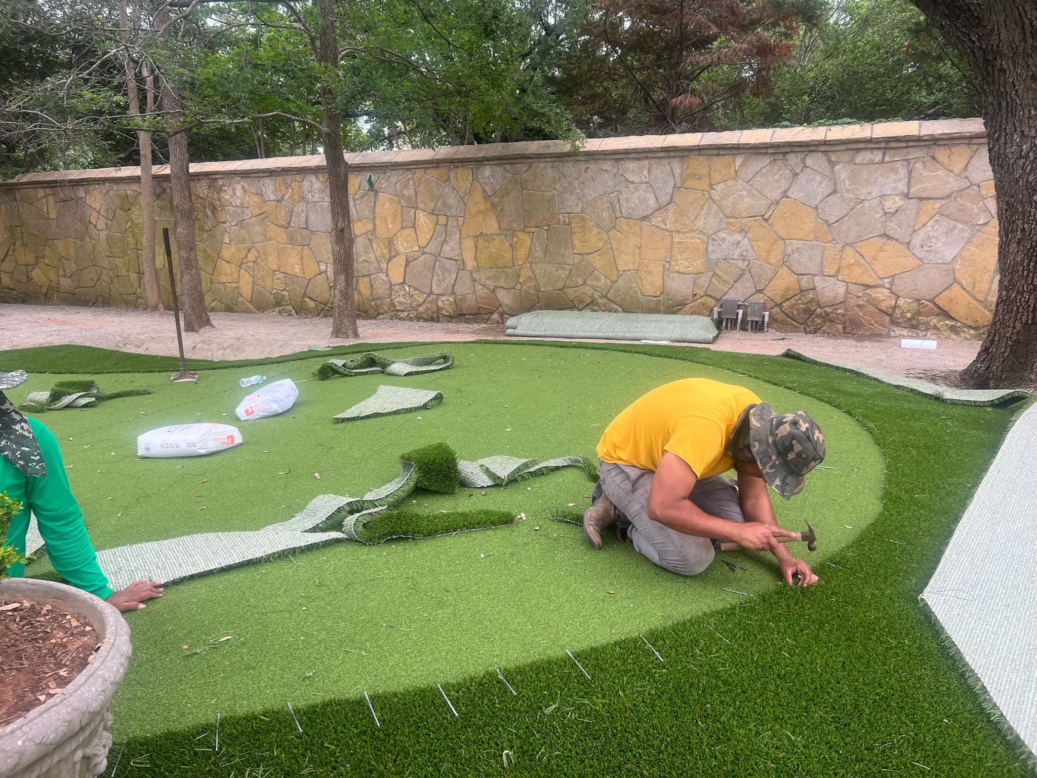 Artificial Turf Installation