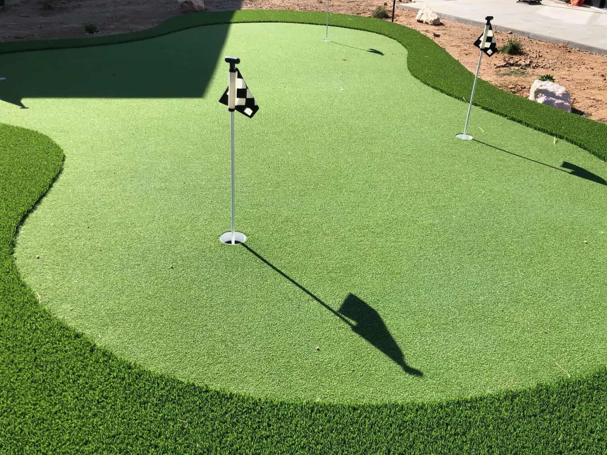 Entertainment putting green in Dallas